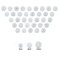 Elegant Glass Beads | Qty : 1kg | GB32