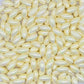 Oval Shape Plastic Rainbow Beads | Size : 14mm | PB23