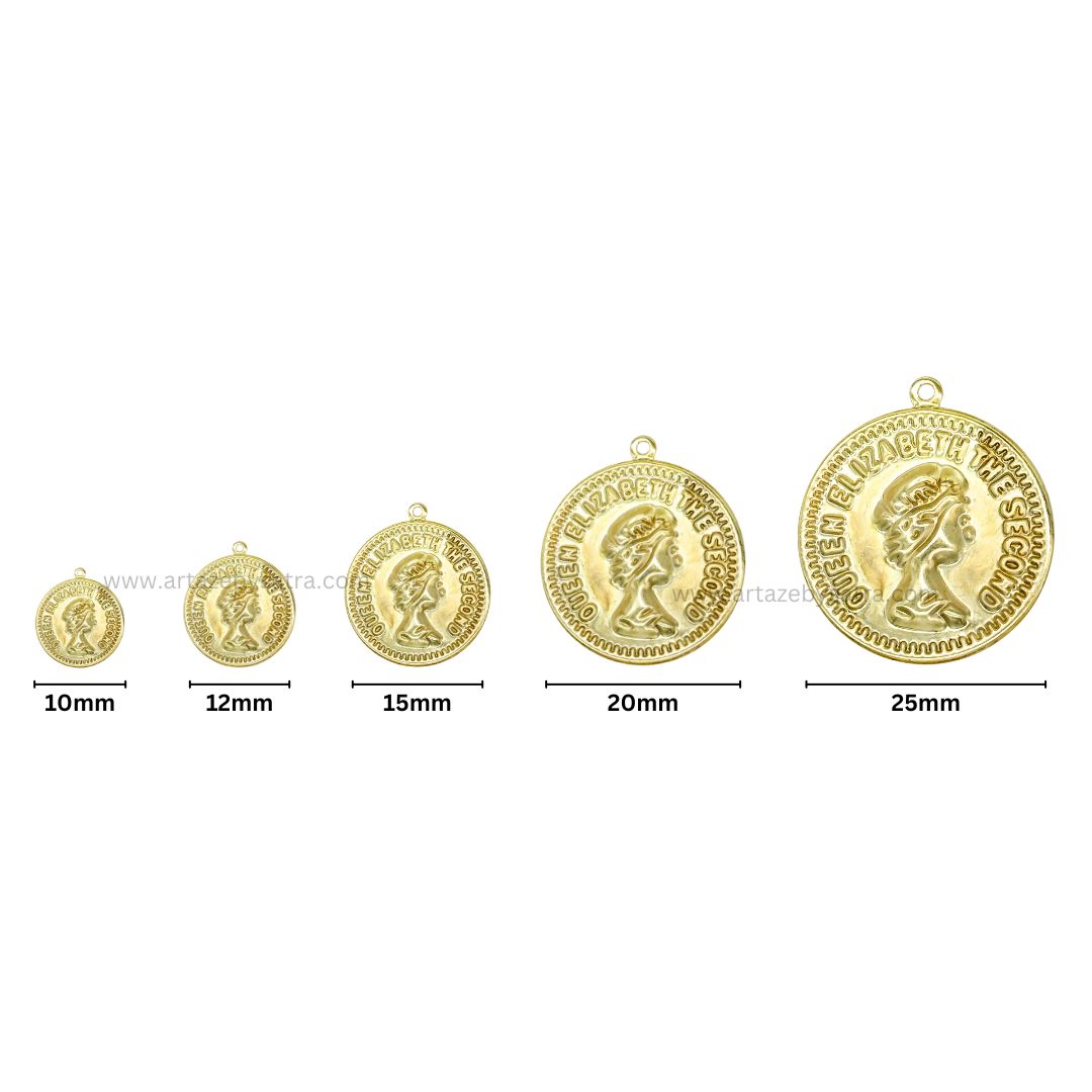 MS Coins Metal Charms | Qty : 500g | BF77