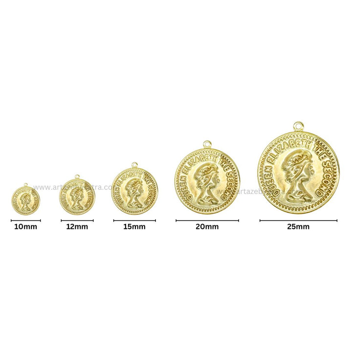 MS Coins Metal Charms | Qty : 500g | BF77