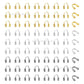 Wires Guard Loops U Clasp Connector | Size : 4mm | Qty : 1000pcs | BF110