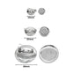 Metal Round Brooch Pin | Qty : 100pcs | BP09