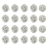 Round Rhinestone Spacer Beads