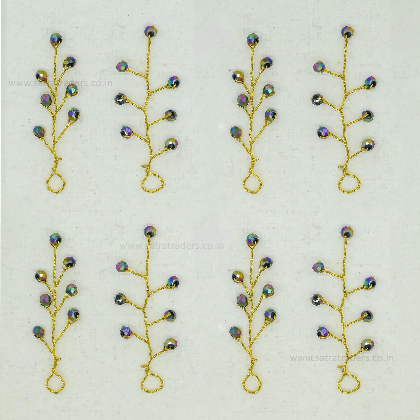 Beads Hair Accessories | Size : 2.1inch | Qty : 20pcs | HA21