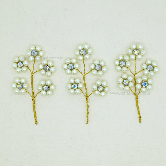 Beads Hair Accessories | Size : 4.1inch | Qty : 6pcs | HA26