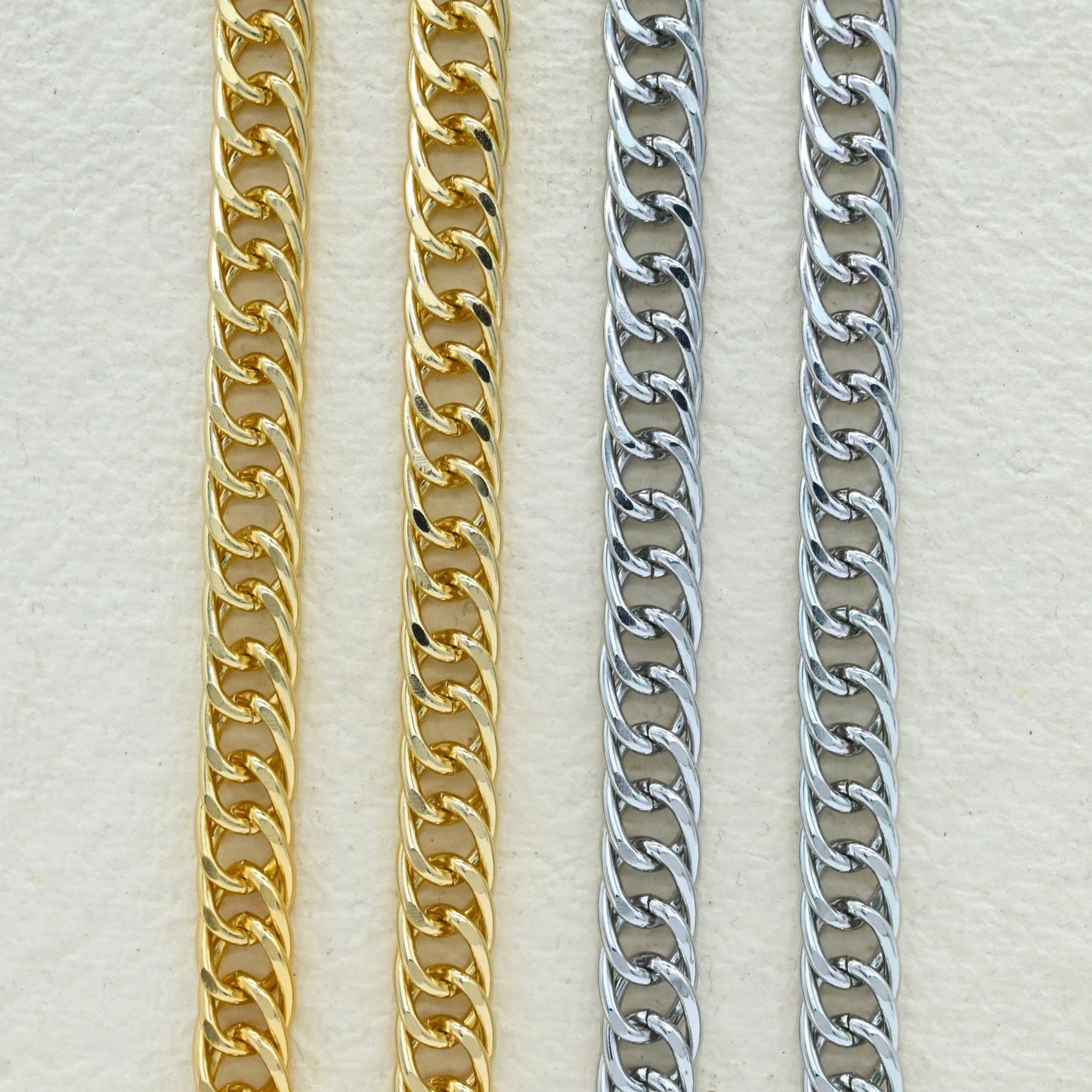 Aluminium Chain | Size : W-10mm H-15mm | Qty : 1mtr | JT-19-35-19