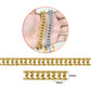 Aluminium Chain | Size : W-10mm H-15mm | Qty : 1mtr | JT-19-35-19