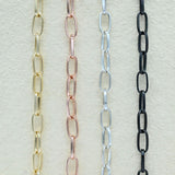 Aluminium Chain | Size : W-7mm H-15mm | Qty : 1mtr |  JT-19-35-1