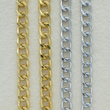 Aluminium Chain | Size : W-13mm H-17mm | Qty : 1mtr | JT-19-35-20