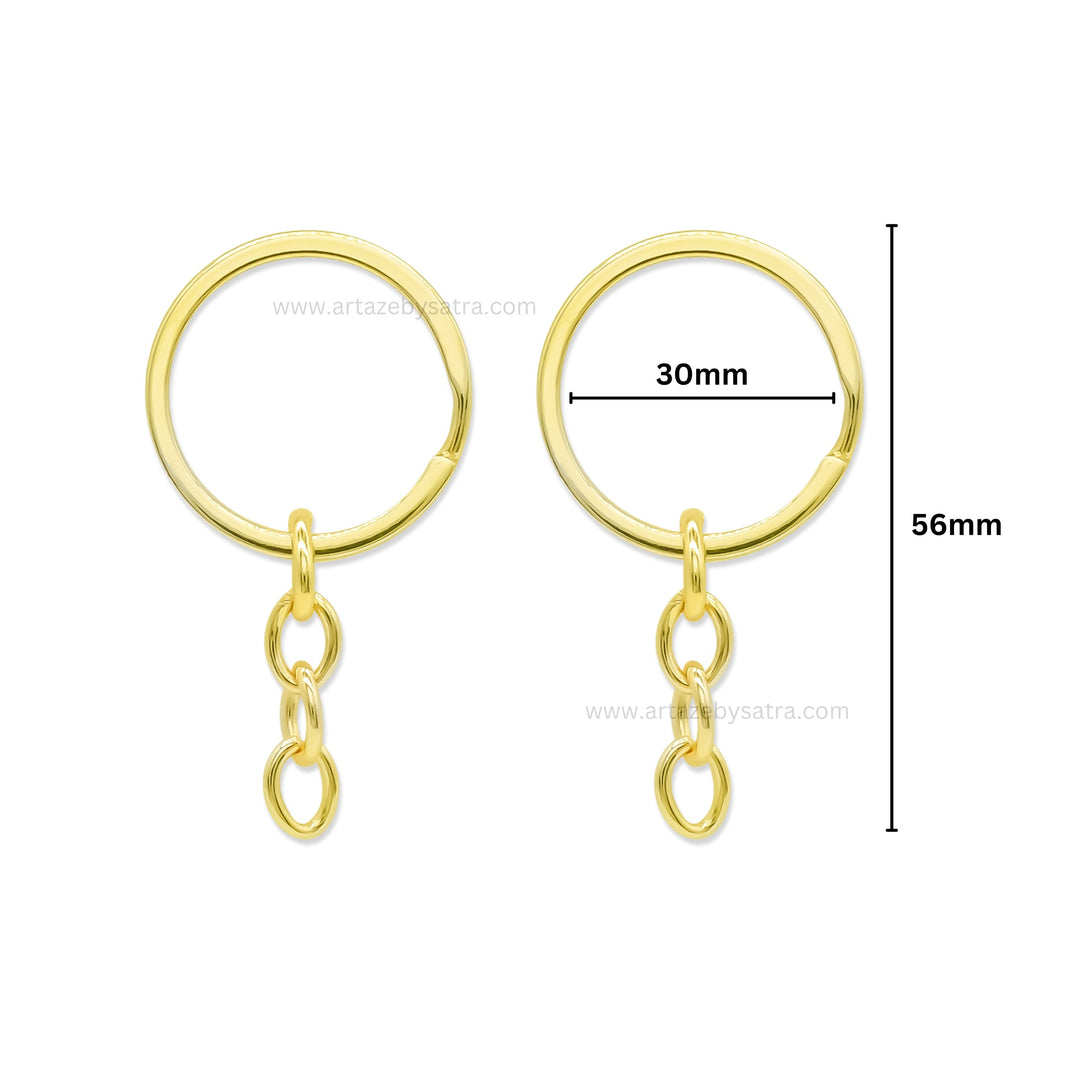 Keychain Ring | Size : 56mm | Qty : 25pcs | BF120