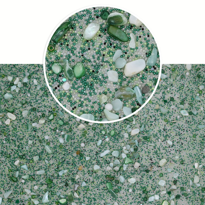 Resin Stone Sheet | Size : H-40cm W-24cm | Qty : 1 Sheet