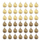1 Hole Shell Metal Art | Size : 19mm | Qty : 100pcs | MA217