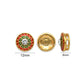 Round Meenakari Beads | Size : 12mm | Qty : 12pcs | MKB74