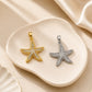 Pave Crystal Starfish Anti-Tarnish Charm | Size : 23mm | Qty : 1pc | CHL193