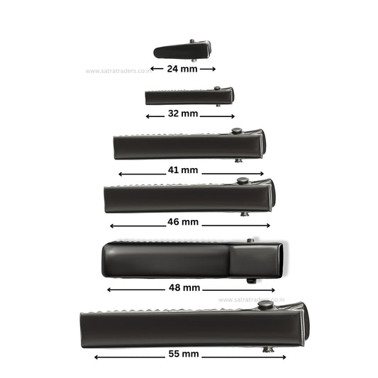 Black Spray Hair Pin | Qty : 12pcs | HA09