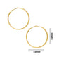 Earring Base 39 Naka Bali | Size : 73mm | 10pcs | EF50