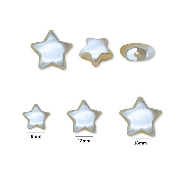 Star Plastic Pearl Beads