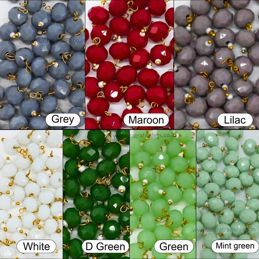 Lariya Tire Shape Beads | 50pcs