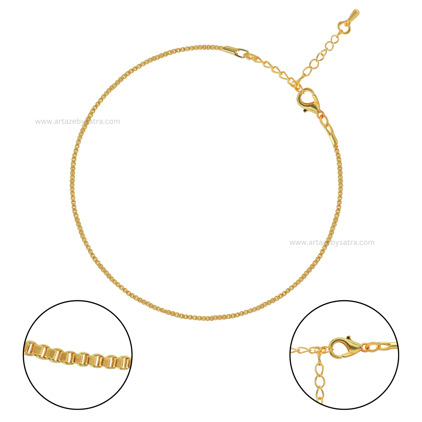 Iron Box Chains (Indian Polish) | Qty : 6pcs | RC01