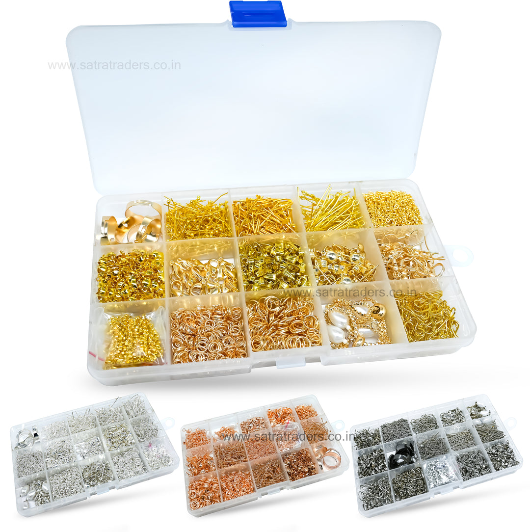 Jewellery Making Raw Material Kit | Beginners Kit | BF64
