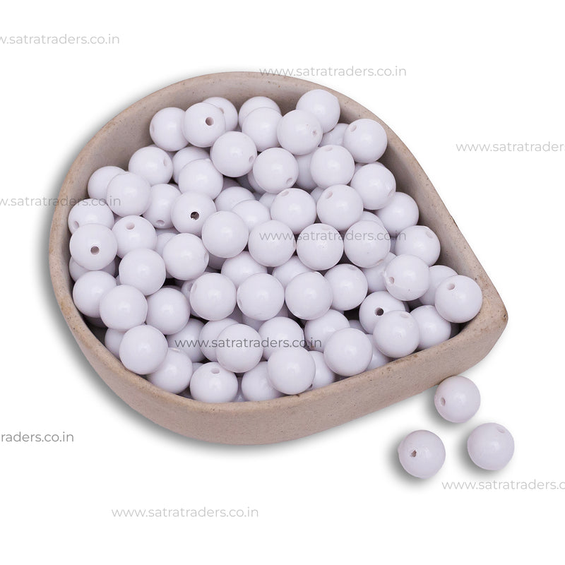 Plastic Pearl Beads | 500grms