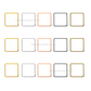 Square Shape Ring | Qty : 100grm | BF66