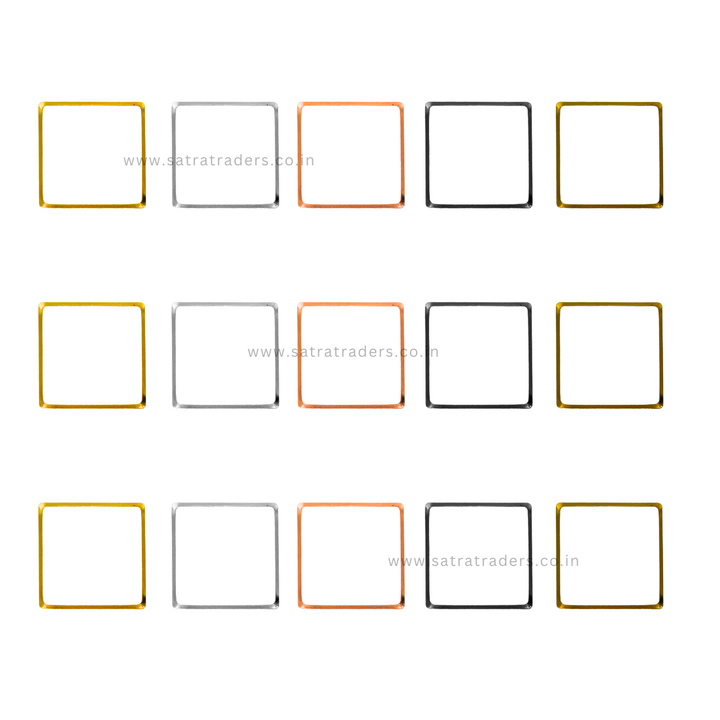 Square Shape Ring | Qty : 100grm