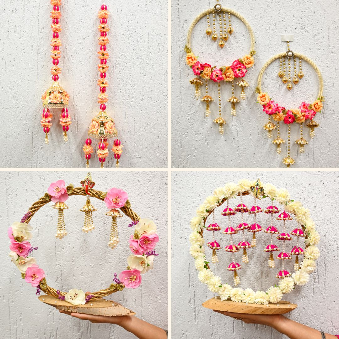 Wooden Wreath Decorative Ring | Qty : 1pc