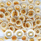 Pearl Chakri Beads | Qty : 100pcs | BF111
