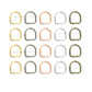 D Ring | Size : 15mm | Qty : 100g | BF29