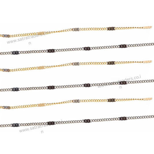 Iron Chain (Indian Plating) | Size:2mm | 100grm | IP02