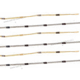 Iron Chain (Indian Plating) | Size:2mm | 100grm | IP02