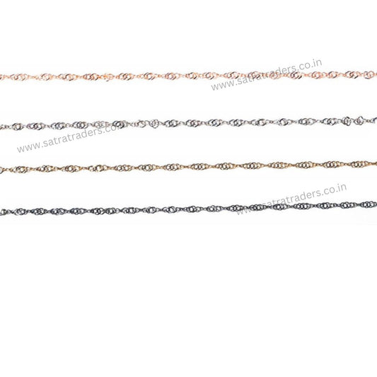 Iron Chain (Indian Plating) | Size:3mm | 100grm | IP03