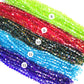 Crystal Rainbow Beads | Size : 8mm | Qty : 10 Line-approx 40 Beads perline | GB65