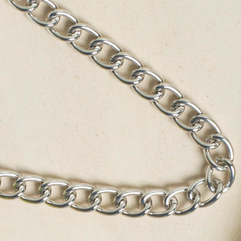 Aluminium Chain | Size : H-11mm W-8mm | 1 Meter Chain | JT 12-55-1