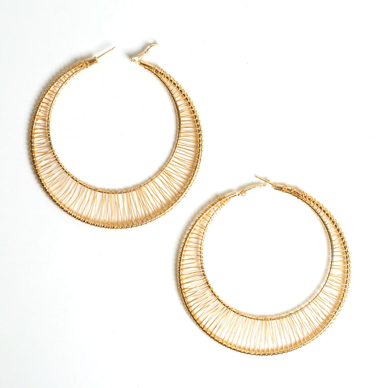 Designer Hoop Bali | Size 88mm | 1pair