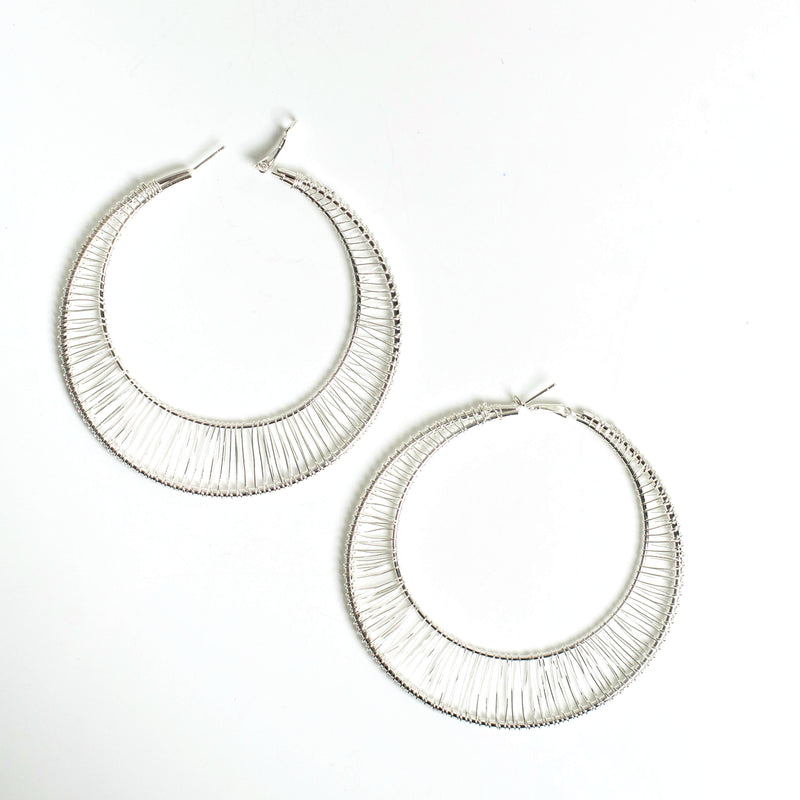 Designer Hoop Bali | Size 88mm | 1pair