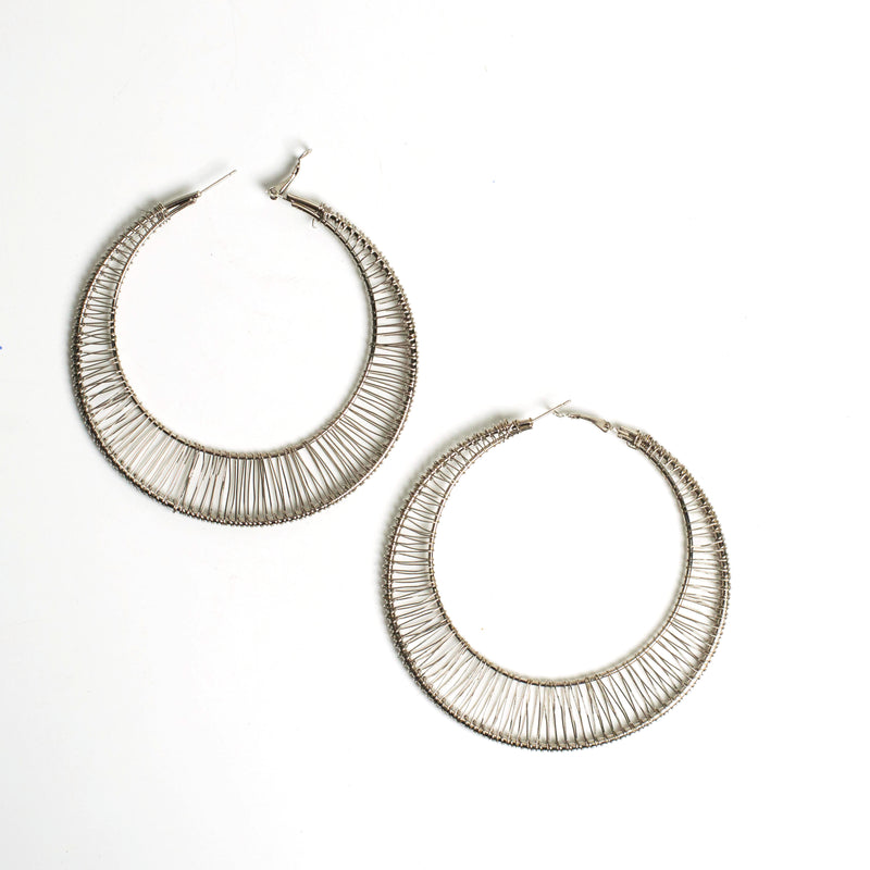 Designer Hoop Bali | Size 90mm | 1pair