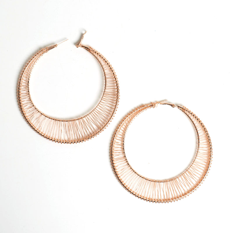 Designer Hoop Bali | Size 88mm | 1pair