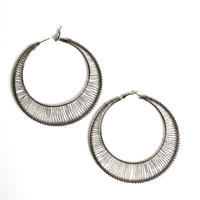 Designer Hoop Bali | Size 88mm | 1pair