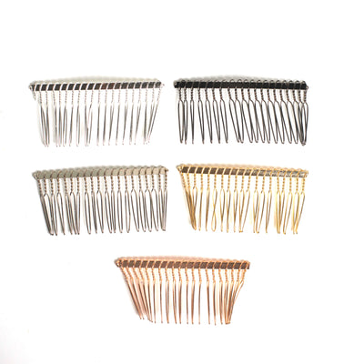 Hair Comb Hair Accessories Raw Material | Size 73mm | 10Pcs