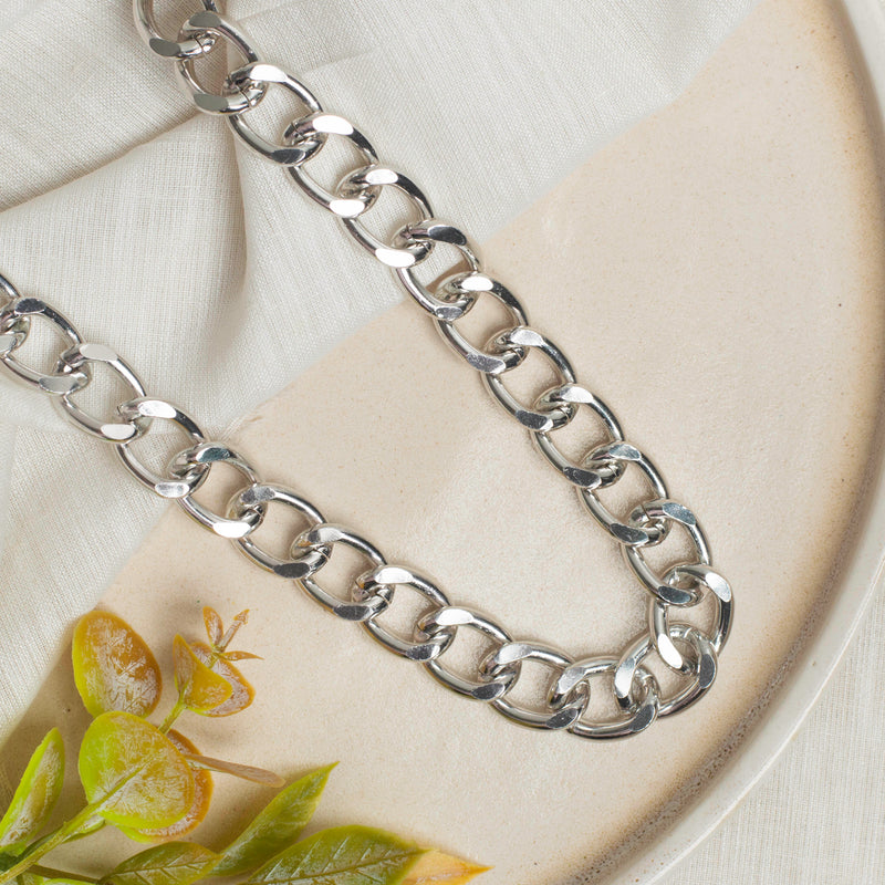 Aluminium Chain | Size : H-20mm W-15mm | 1 Meter Chain | JT 19-35-26