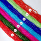 Pencil GB Beads | Size : 3*5 | Qty : 5 Line-approx 98 Beads perline | GB58
