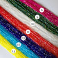 Drop Rainbow Beads | Size : 5*7 | Qty : 5 Line-approx 66 Beads perline | GB54