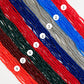 Tire Opaque Beads | Size : 3mm | Qty : 10 Line-approx 110 Beads perline | GB45