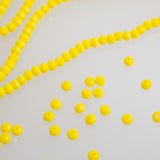 Tire Opaque Beads | Size : 3mm | Qty : 10 Line-approx 110 Beads perline | GB45