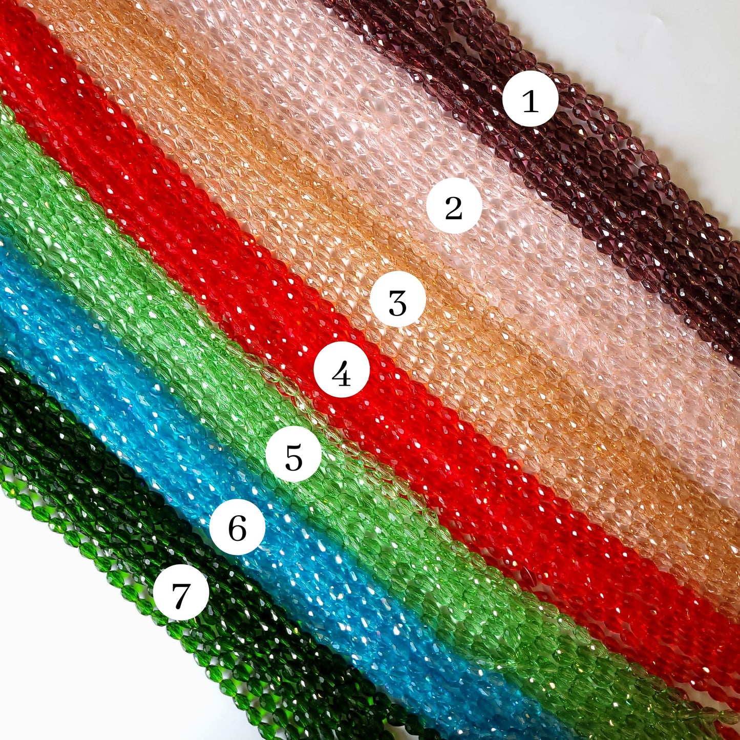 Drop GB Beads | Size : 8*12 | Qty : 5 Line-approx 56 Beads perline | GB52