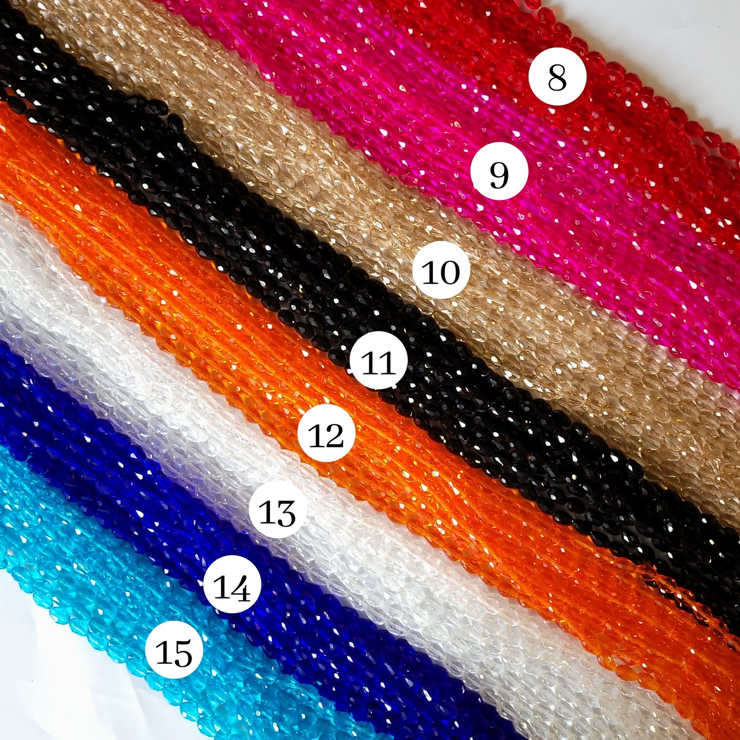 Drop GB Beads | Size : 8*12 | Qty : 5 Line-approx 56 Beads perline | GB52