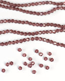 Crystal GB Beads | Size : 4mm | Qty : 10 Line-approx 88 Beads perline | GB68