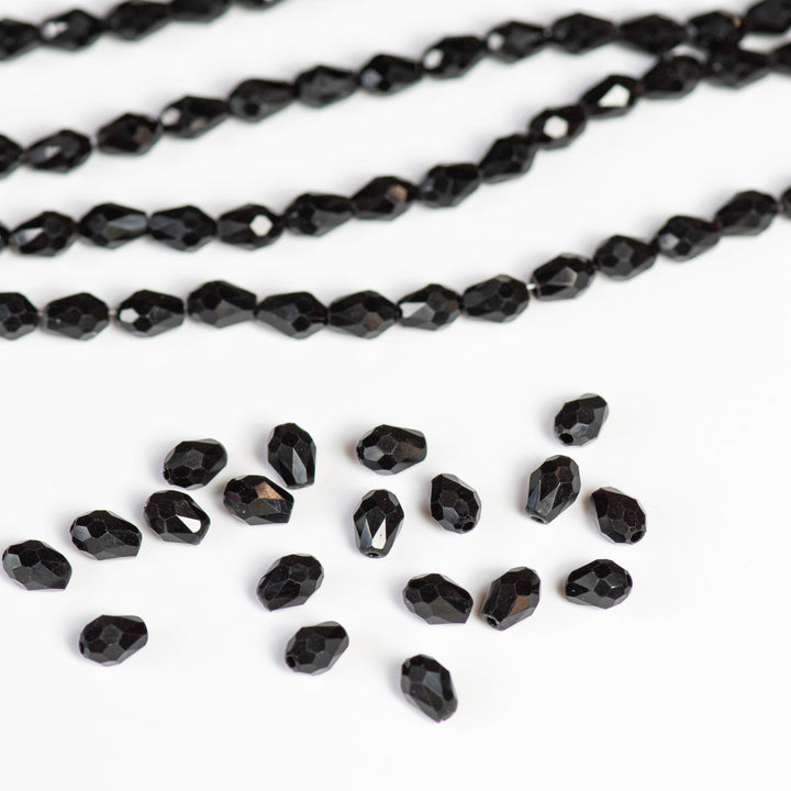 Drop GB Beads | Size : 5*7 | Qty : 5 Line-approx 66 Beads perline | GB43